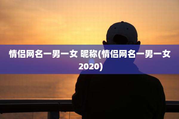 情侣网名一男一女 昵称(情侣网名一男一女 2020)
