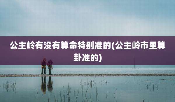 公主岭有没有算命特别准的(公主岭市里算卦准的)