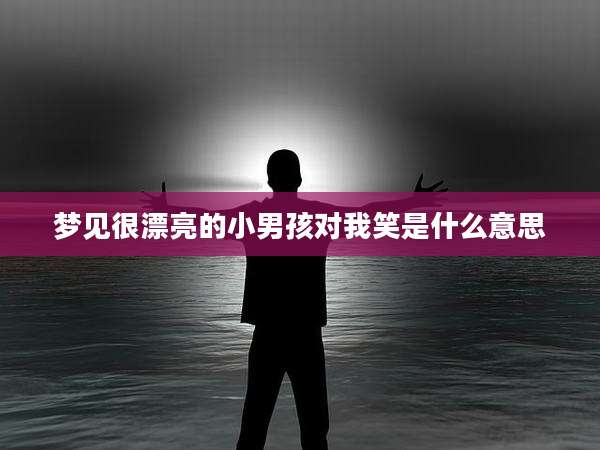 梦见很漂亮的小男孩对我笑是什么意思