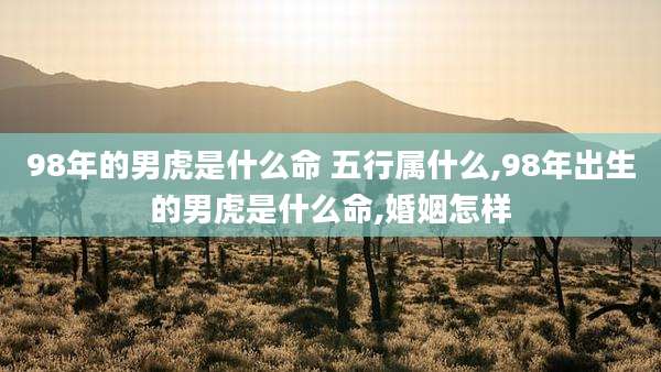 98年的男虎是什么命 五行属什么,98年出生的男虎是什么命,婚姻怎样