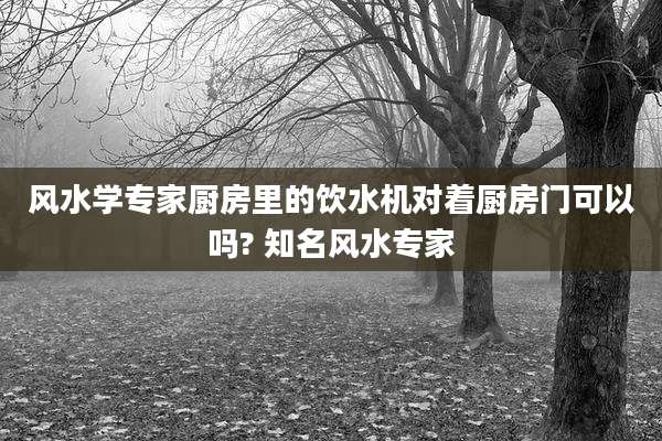 风水学专家厨房里的饮水机对着厨房门可以吗? 知名风水专家