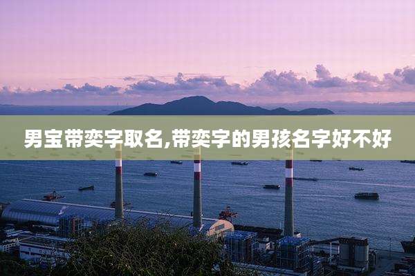 男宝带奕字取名,带奕字的男孩名字好不好