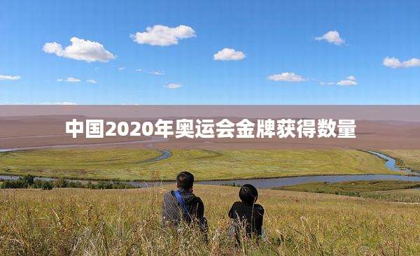 中国2020年奥运会金牌获得数量