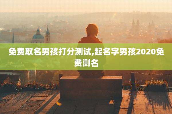 免费取名男孩打分测试,起名字男孩2020免费测名