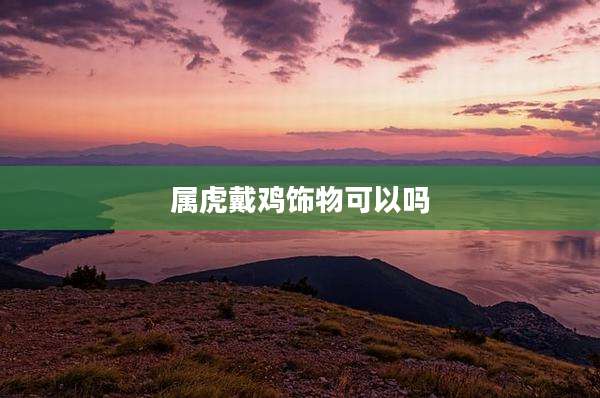 属虎戴鸡饰物可以吗