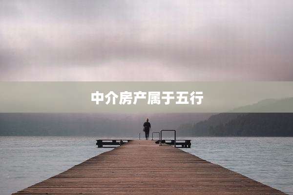 中介房产属于五行