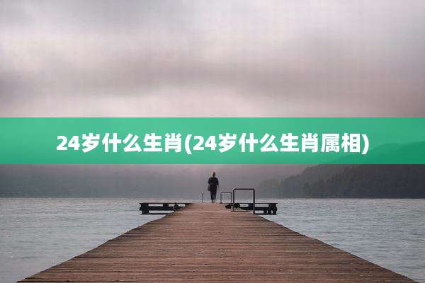 24岁什么生肖(24岁什么生肖属相)