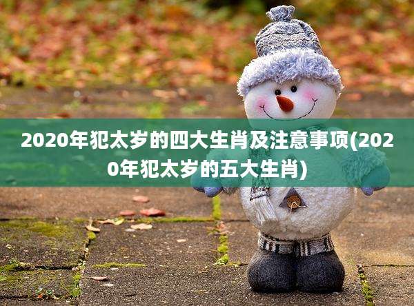 2020年犯太岁的四大生肖及注意事项(2020年犯太岁的五大生肖)