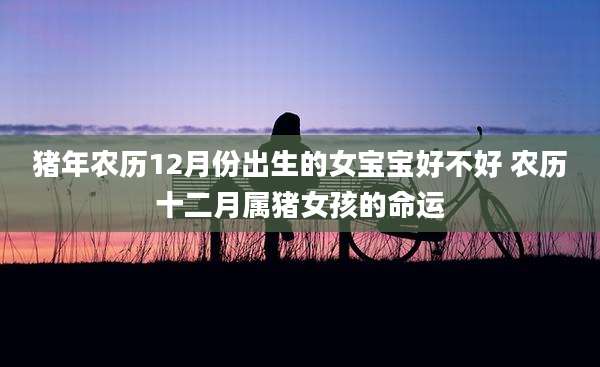 猪年农历12月份出生的女宝宝好不好 农历十二月属猪女孩的命运
