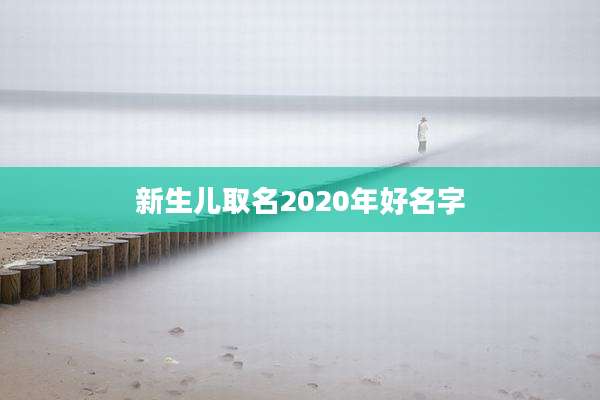 新生儿取名2020年好名字