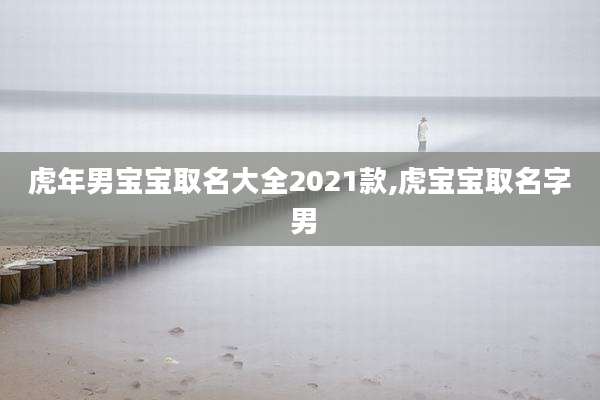 虎年男宝宝取名大全2021款,虎宝宝取名字 男