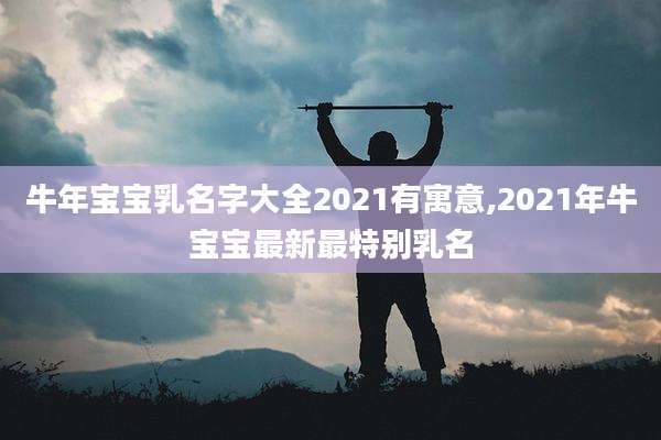 牛年宝宝乳名字大全2021有寓意,2021年牛宝宝最新最特别乳名
