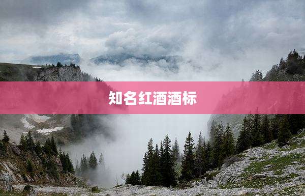 知名红酒酒标
