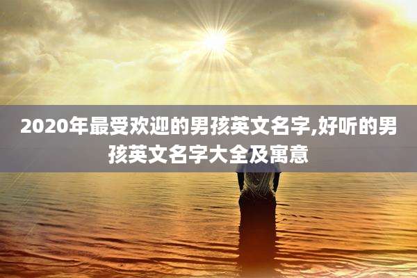 2020年最受欢迎的男孩英文名字,好听的男孩英文名字大全及寓意