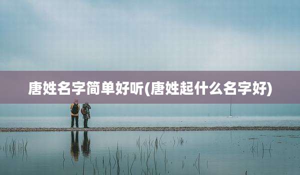 唐姓名字简单好听(唐姓起什么名字好)