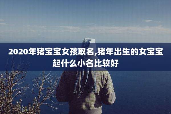 2020年猪宝宝女孩取名,猪年出生的女宝宝起什么小名比较好