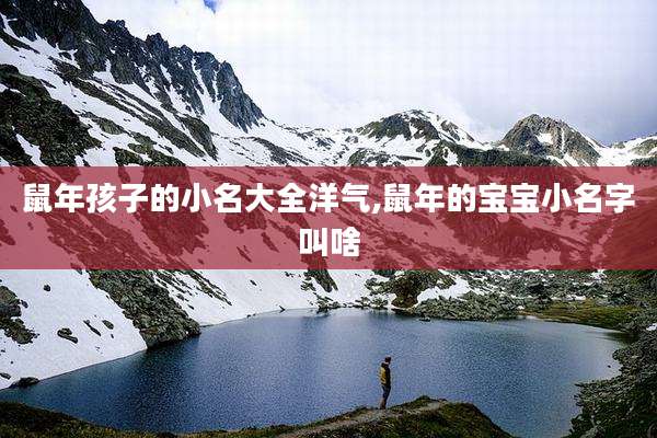 鼠年孩子的小名大全洋气,鼠年的宝宝小名字叫啥