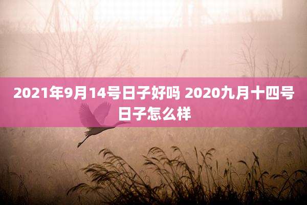 2021年9月14号日子好吗 2020九月十四号日子怎么样
