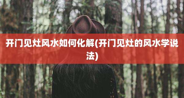 开门见灶风水如何化解(开门见灶的风水学说法)