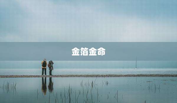 金箔金命