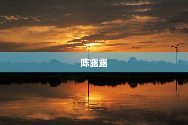 陈露露