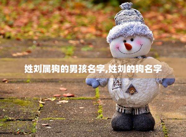 姓刘属狗的男孩名字,姓刘的狗名字