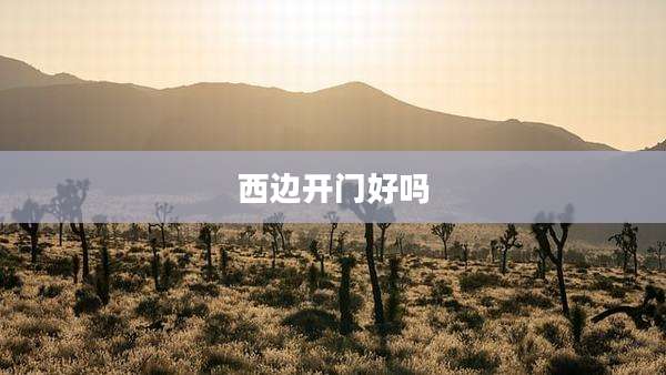 西边开门好吗