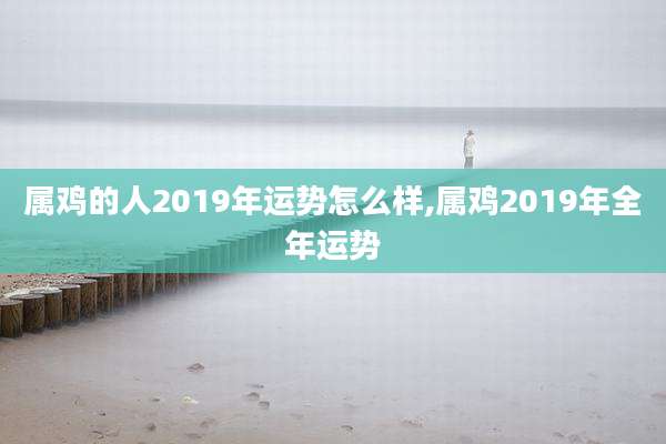 属鸡的人2019年运势怎么样,属鸡2019年全年运势