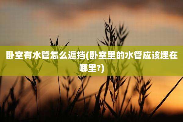 卧室有水管怎么遮挡(卧室里的水管应该埋在哪里?)
