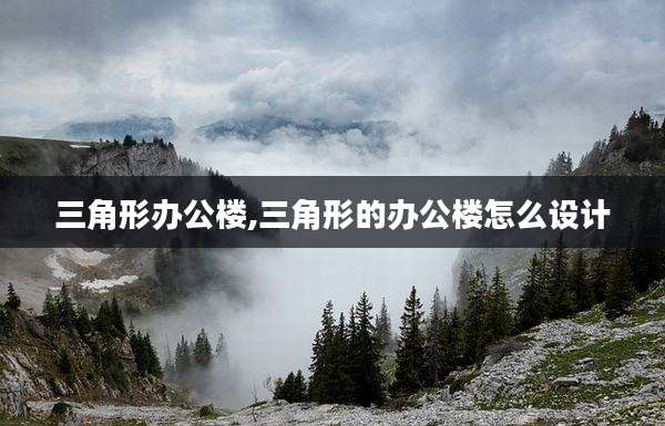 三角形办公楼,三角形的办公楼怎么设计