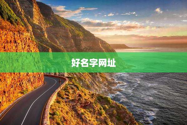 好名字网址