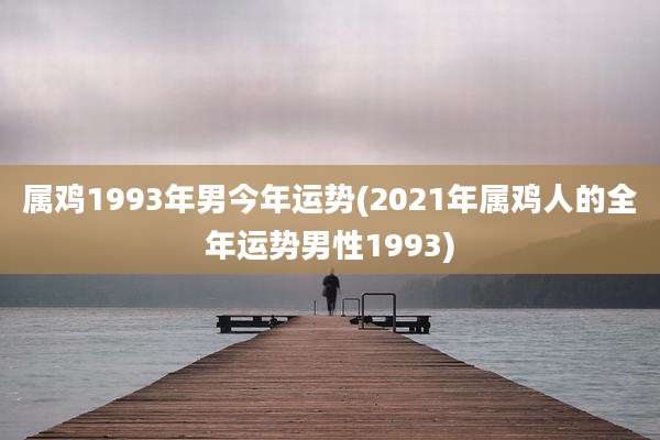 属鸡1993年男今年运势(2021年属鸡人的全年运势男性1993)