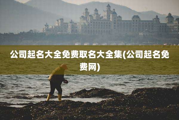 公司起名大全免费取名大全集(公司起名免费网)