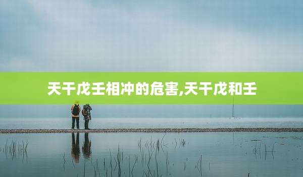 天干戊壬相冲的危害,天干戊和壬