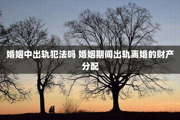 婚姻中出轨犯法吗 婚姻期间出轨离婚的财产分配