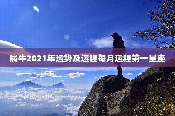 属牛2021年运势及运程每月运程第一星座