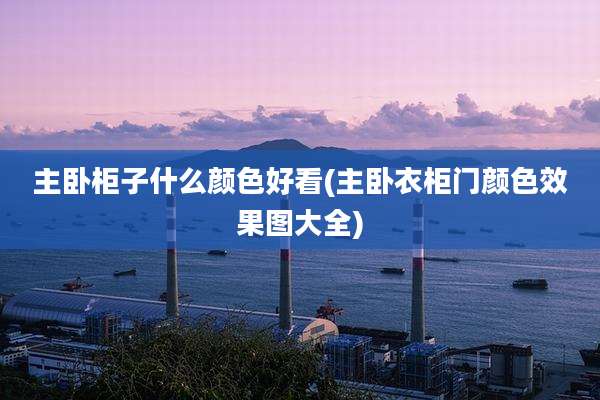 主卧柜子什么颜色好看(主卧衣柜门颜色效果图大全)