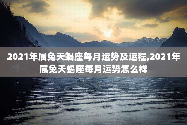 2021年属兔天蝎座每月运势及运程,2021年属兔天蝎座每月运势怎么样