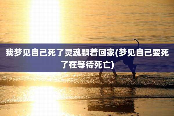 我梦见自己死了灵魂飘着回家(梦见自己要死了在等待死亡)