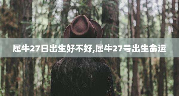 属牛27日出生好不好,属牛27号出生命运