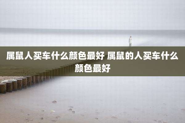 属鼠人买车什么颜色最好 属鼠的人买车什么颜色最好