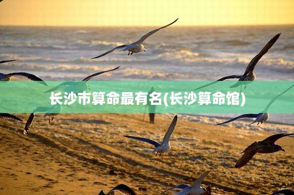长沙市算命最有名(长沙算命馆)