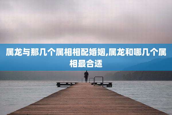 属龙与那几个属相相配婚姻,属龙和哪几个属相最合适