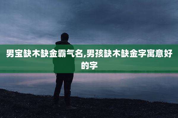 男宝缺木缺金霸气名,男孩缺木缺金字寓意好的字