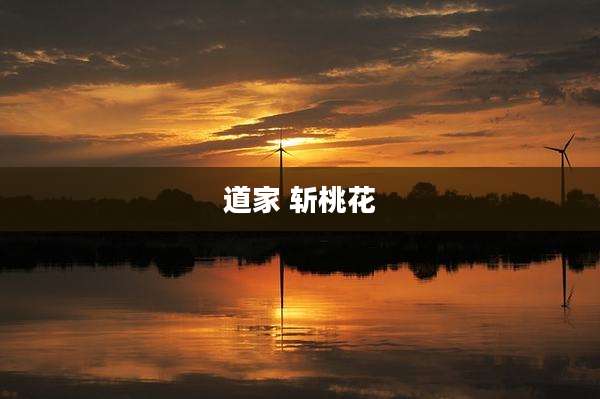道家 斩桃花