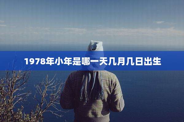 1978年小年是哪一天几月几日出生