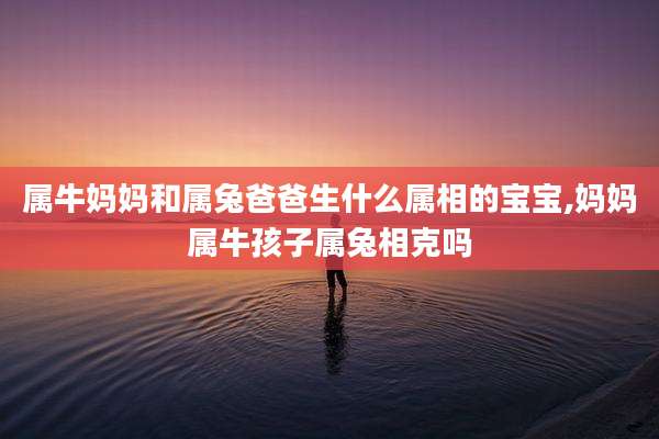 属牛妈妈和属兔爸爸生什么属相的宝宝,妈妈属牛孩子属兔相克吗
