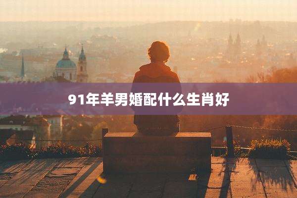 91年羊男婚配什么生肖好