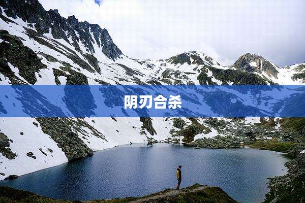 阴刃合杀