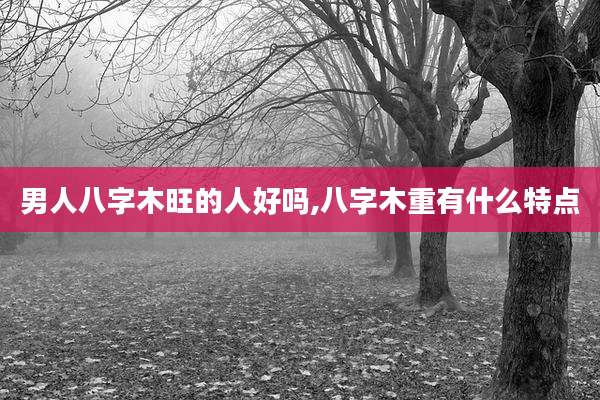 男人八字木旺的人好吗,八字木重有什么特点